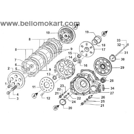 Piatto spingidisco Tm 125