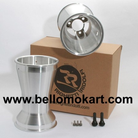Set 2 cerchi alluminio 160 mm