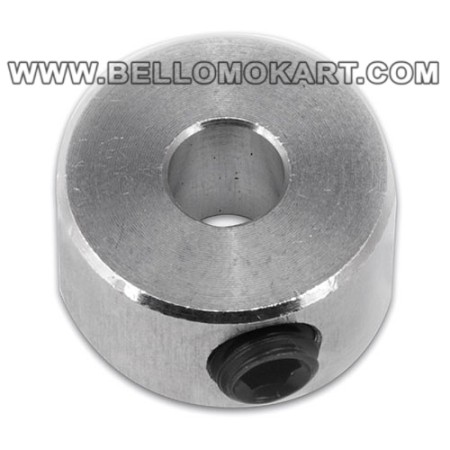 Safety stop bushing pin for pad assembly
