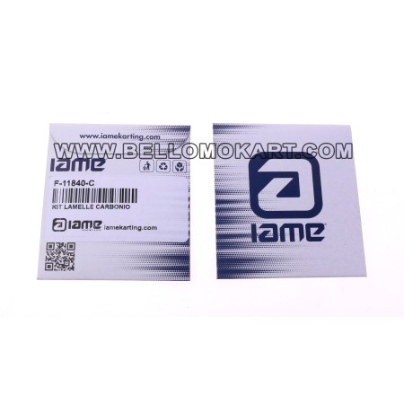 Kit 2 lamelle  Top 0.24/0.25  IAME X30