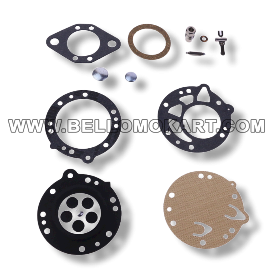 Kit revisione completo Tillotson carb. 100cc