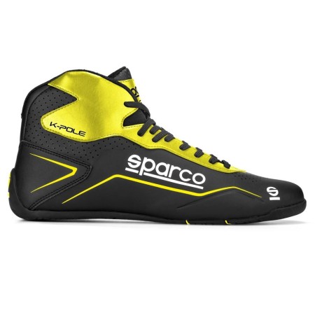 Kart shoes Sparco K-Pole Black/yellow fluo
