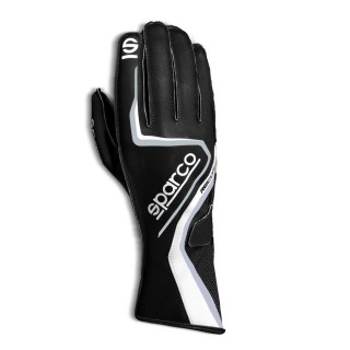 Sparco gloves record black/white