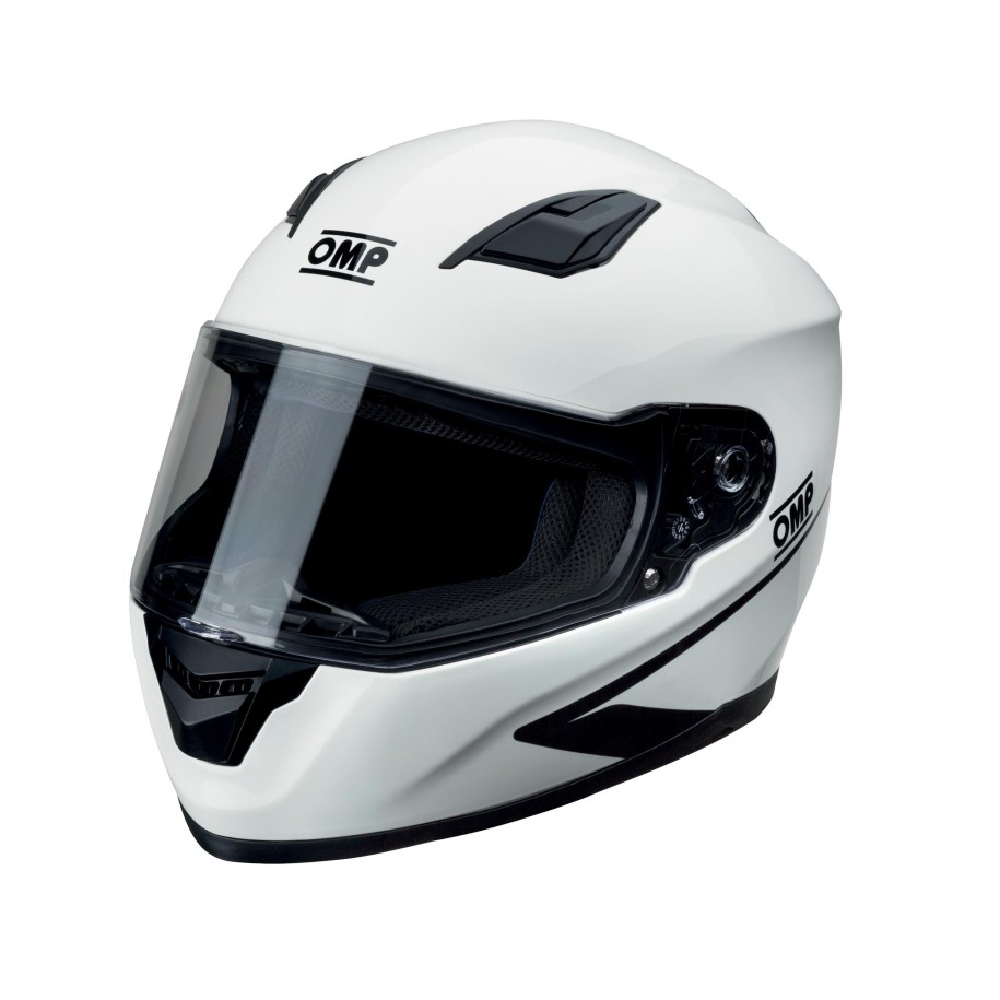 movimento visiera casco omp superkart / formula4