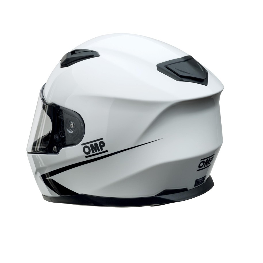 movimento visiera casco omp superkart / formula4