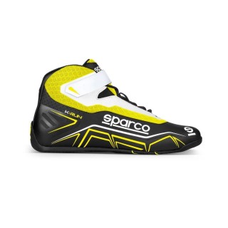 Kart shoes Sparco K-Run Black/yellow fluo