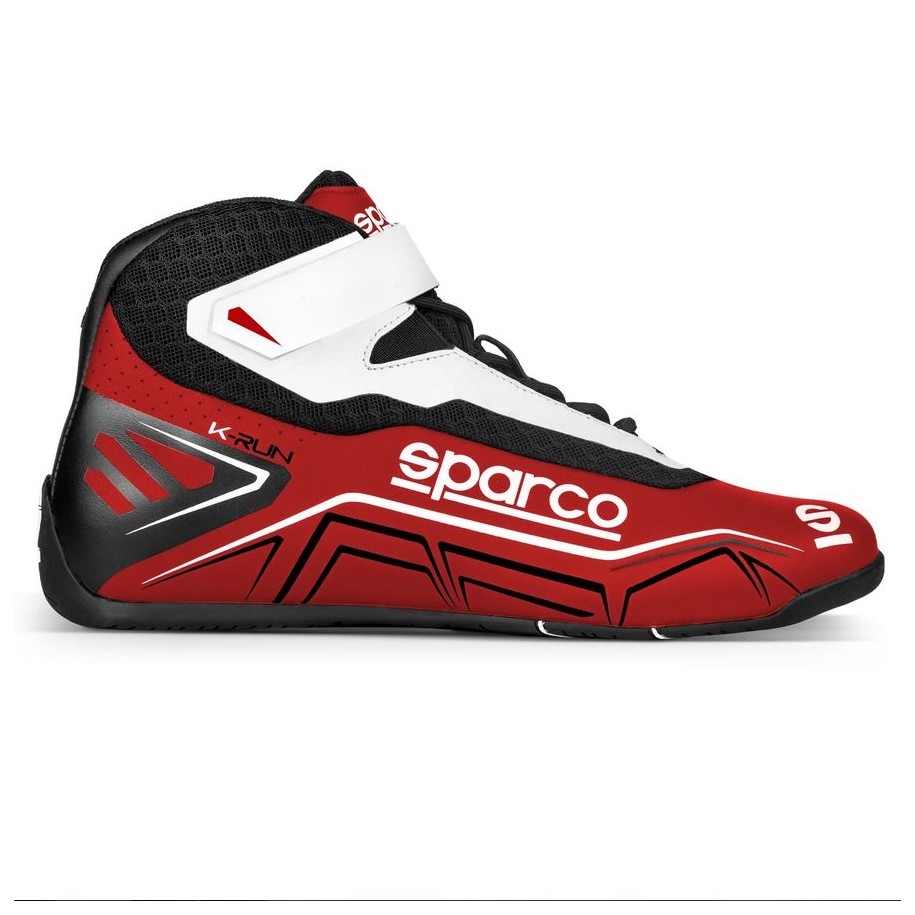 Kart shoes Sparco K-Run red/white