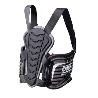 Corpetto paracostole OMP Pro rib vest Nero