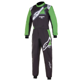 Alpinestars KMX-9 V2 Graphic kart suit Black/Green/White