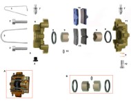 Pinza freno minikart CRG D 24