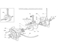 basamento albero motore iame X30 water swift 60 mini 