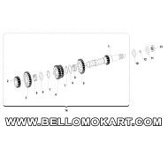 gearbox primary shaft